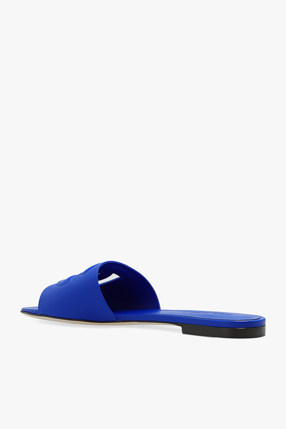 Blue Slides with logo Dolce & Gabbana - Vitkac Canada